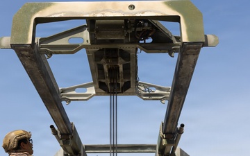 U.S. Marines with Echo 2/10 clean M142 HIMARS