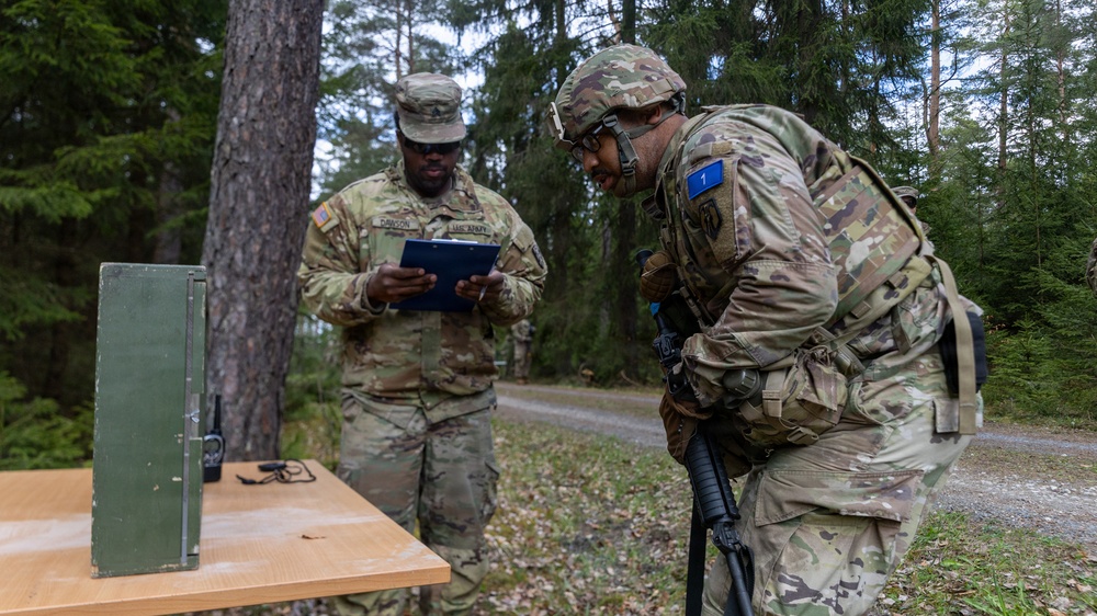 21st Theater Sustainment Command Best Squad Grenade Range