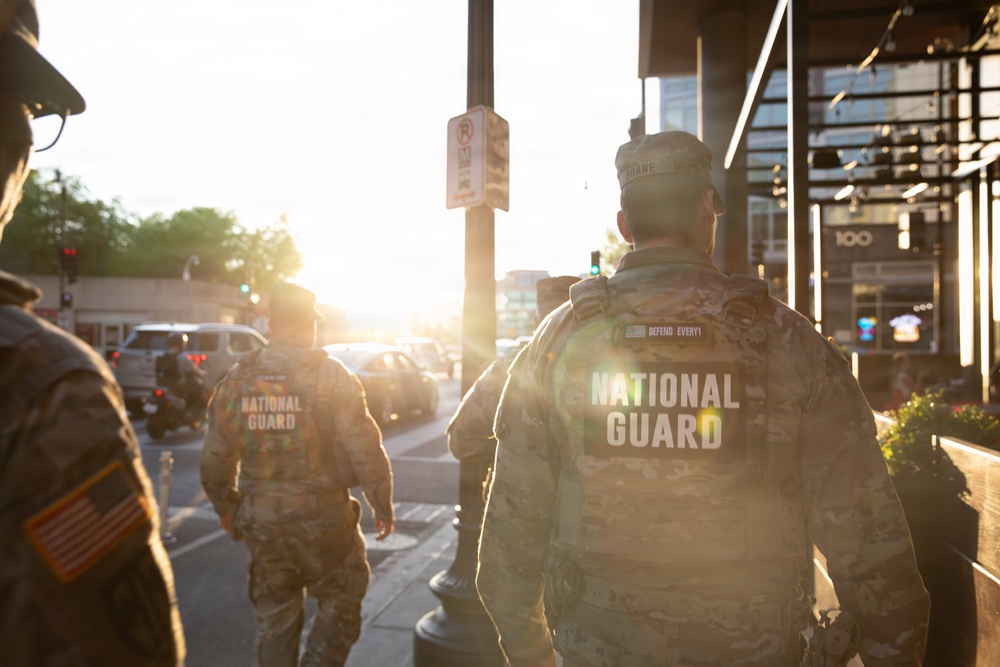 JTF-DC Command Team on The Go