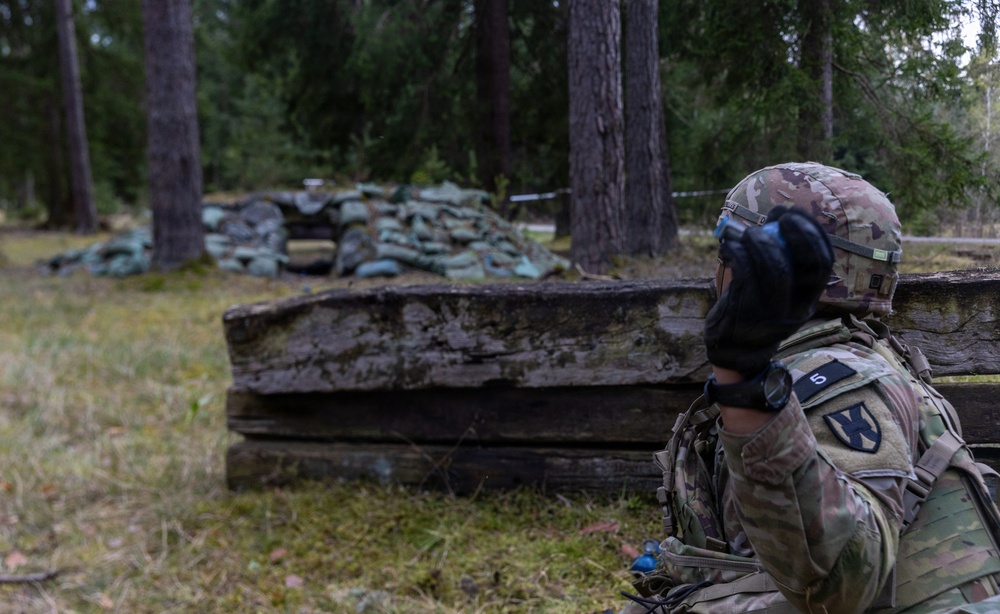 21st Theater Sustainment Command Best Squad Grenade Range