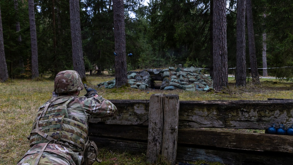 21st Theater Sustainment Command Best Squad Grenade Range