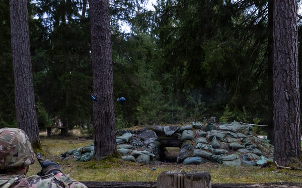 21st Theater Sustainment Command Best Squad Grenade Range