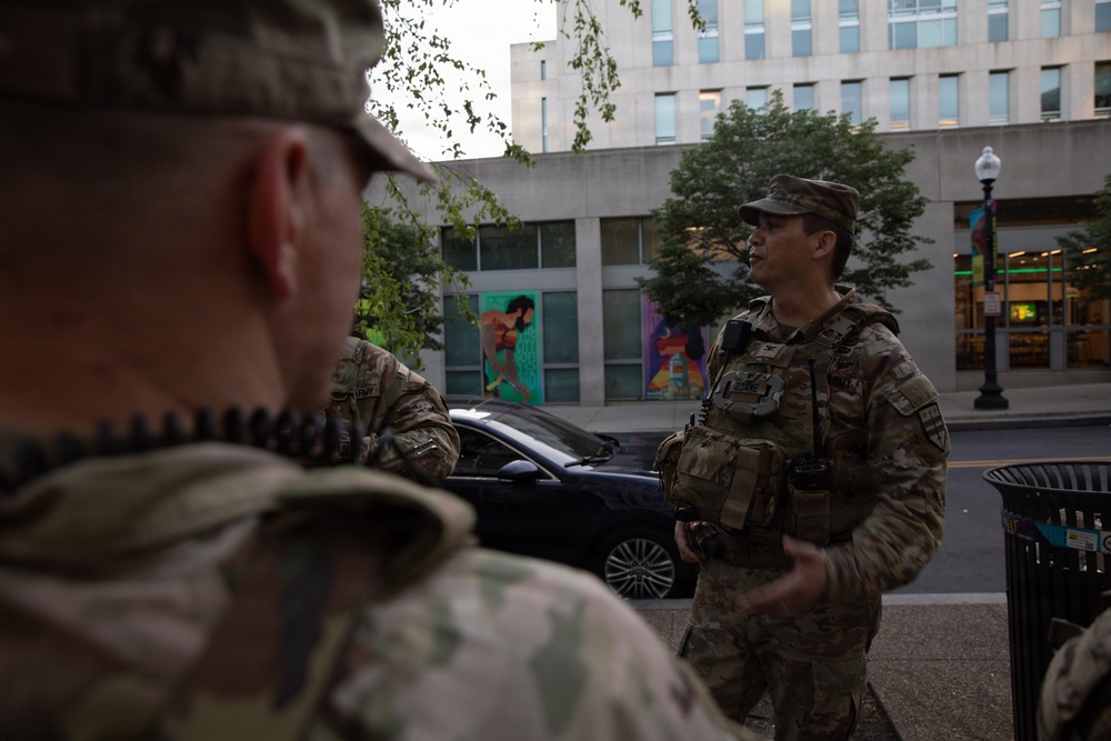 JTF-DC Command Team on The Go