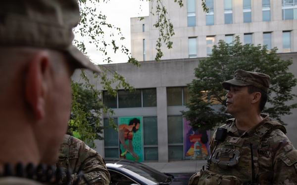 JTF-DC Command Team on The Go