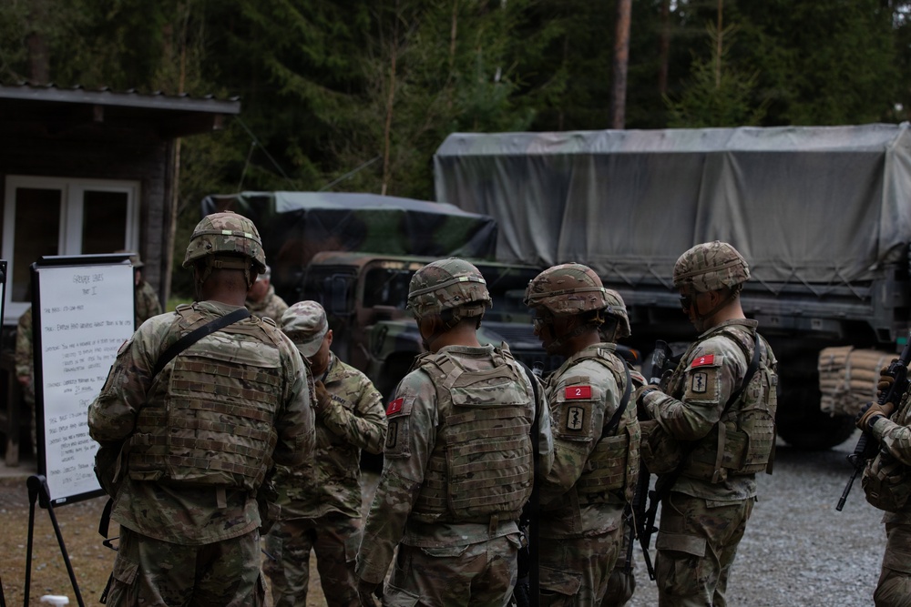 21st Theater Sustainment Command Best Squad Competition