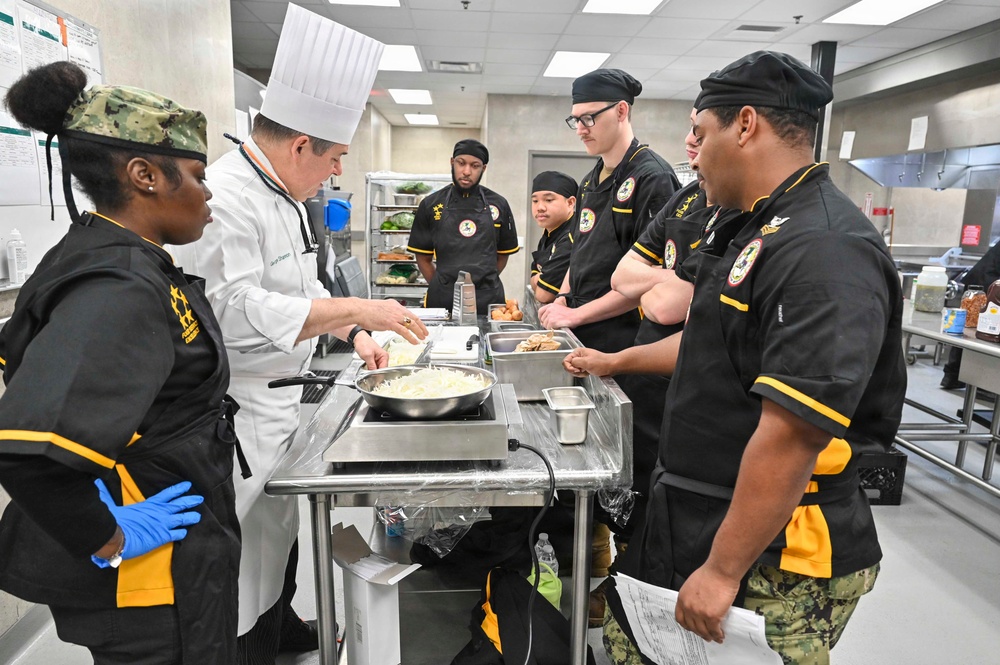 Culinary Institute of America Chef Trains NCBC Culinary Specialists