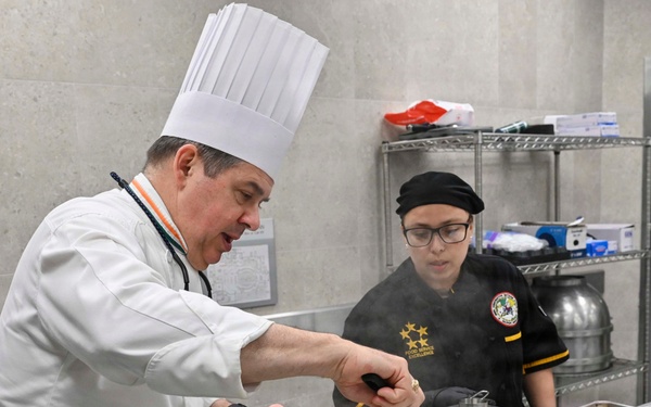 Culinary Institute of America Chef Trains NCBC Culinary Specialists