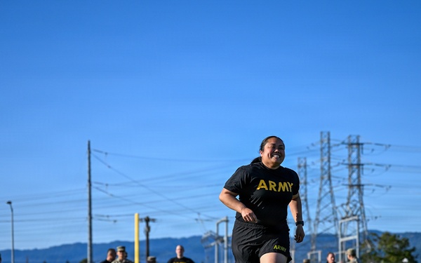 63d Readiness Division tests readiness during Army Fitness Test