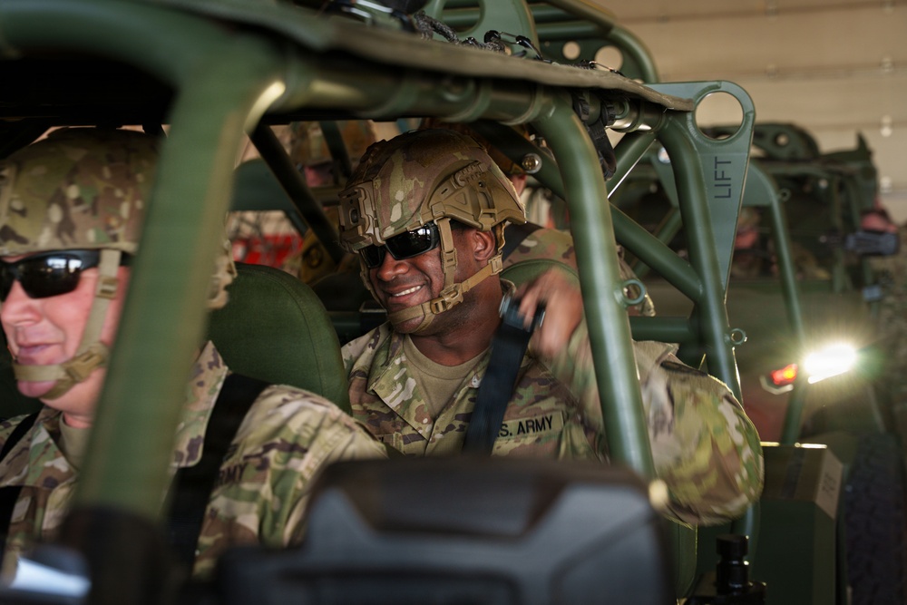 Indiana National Guard hosts Infantry Squad Vehicle (ISV) training
