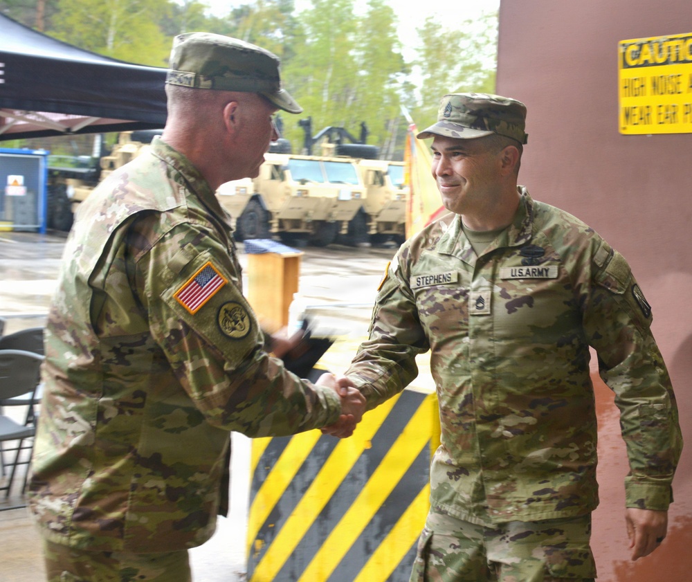 42d Transportation Company Change of Responsibility