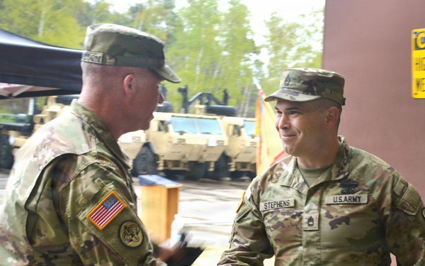 42d Transportation Company Change of Responsibility