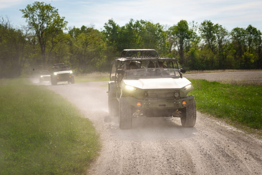 Indiana National Guard hosts Infantry Squad Vehicle (ISV) training