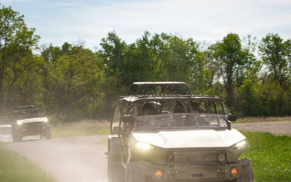 Indiana National Guard hosts Infantry Squad Vehicle (ISV) training