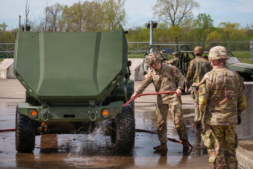 Indiana National Guard hosts Infantry Squad Vehicle (ISV) training