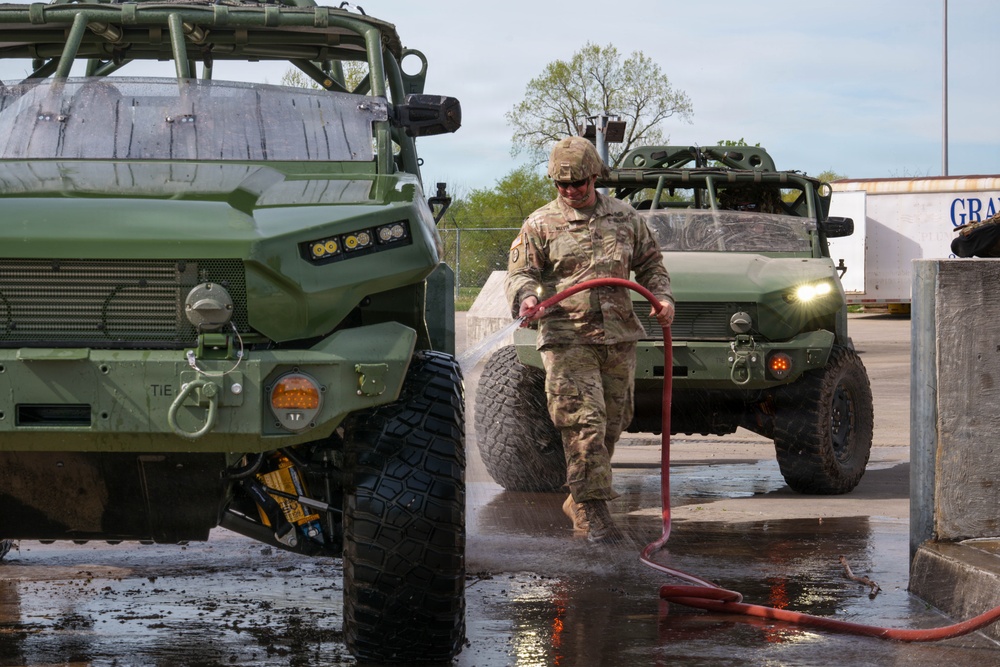 Indiana National Guard hosts Infantry Squad Vehicle (ISV) training