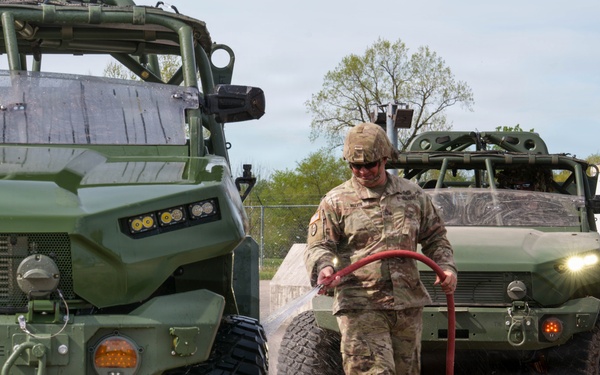 Indiana National Guard hosts Infantry Squad Vehicle (ISV) training