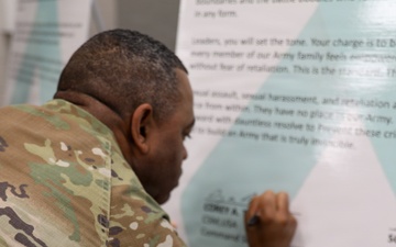 Stand Strong. Speak Out. A pledge to stop sexual assault and harassment