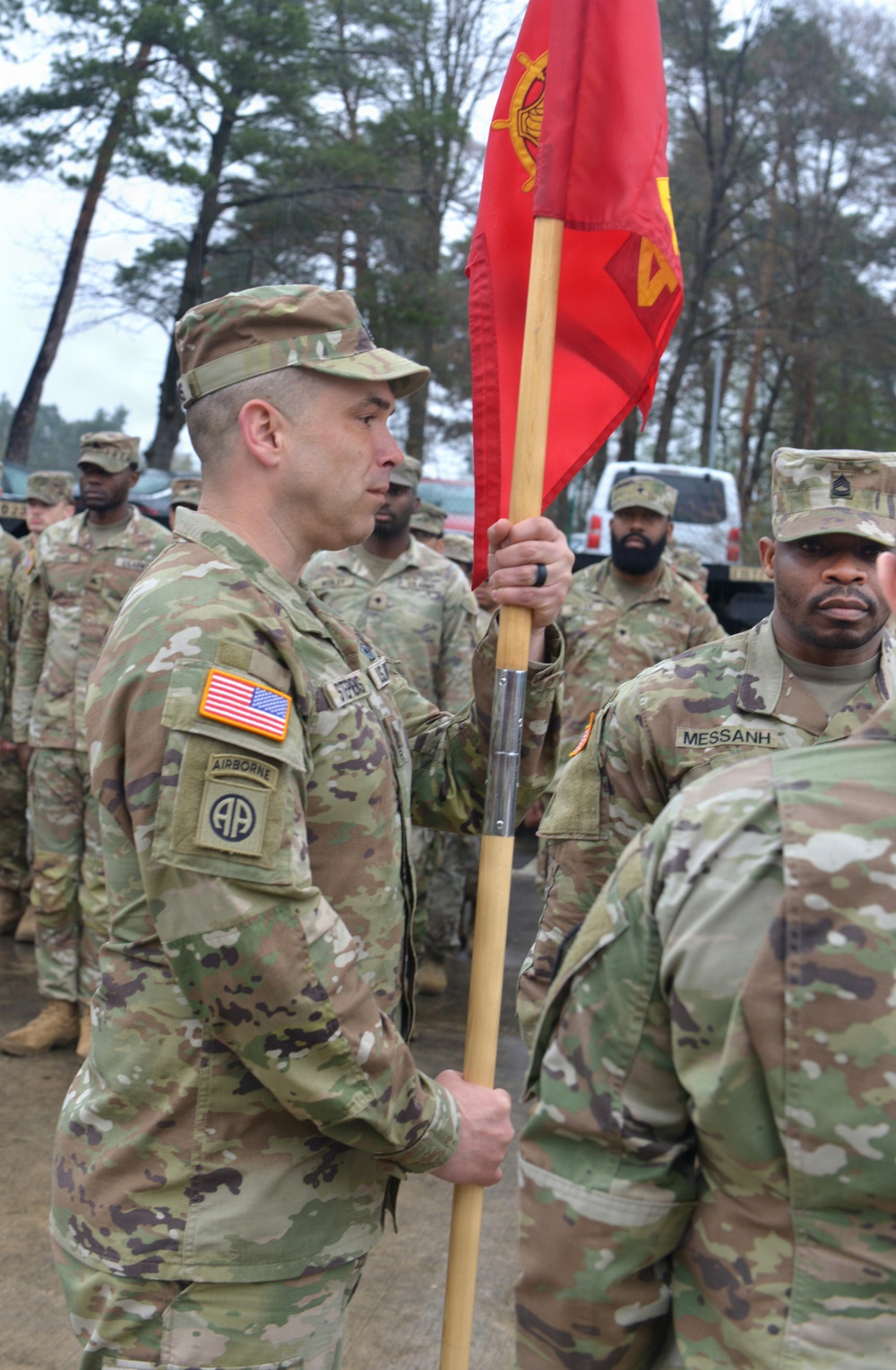 42d Transportation Company Change of Responsibility