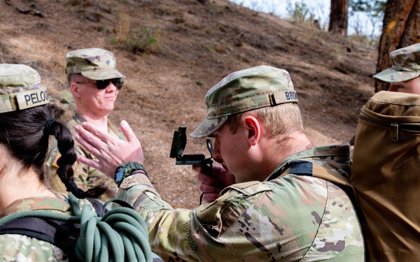 Medics determine direction of casualty location