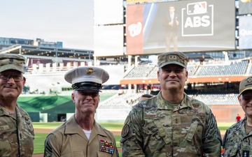 Washington Nationals honor our joint service members at Nats on Base summit