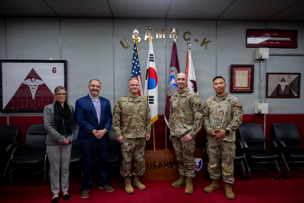 Defense Health Agency’s Force Health Protection division partners with Army Medical Materiel Center in Korea