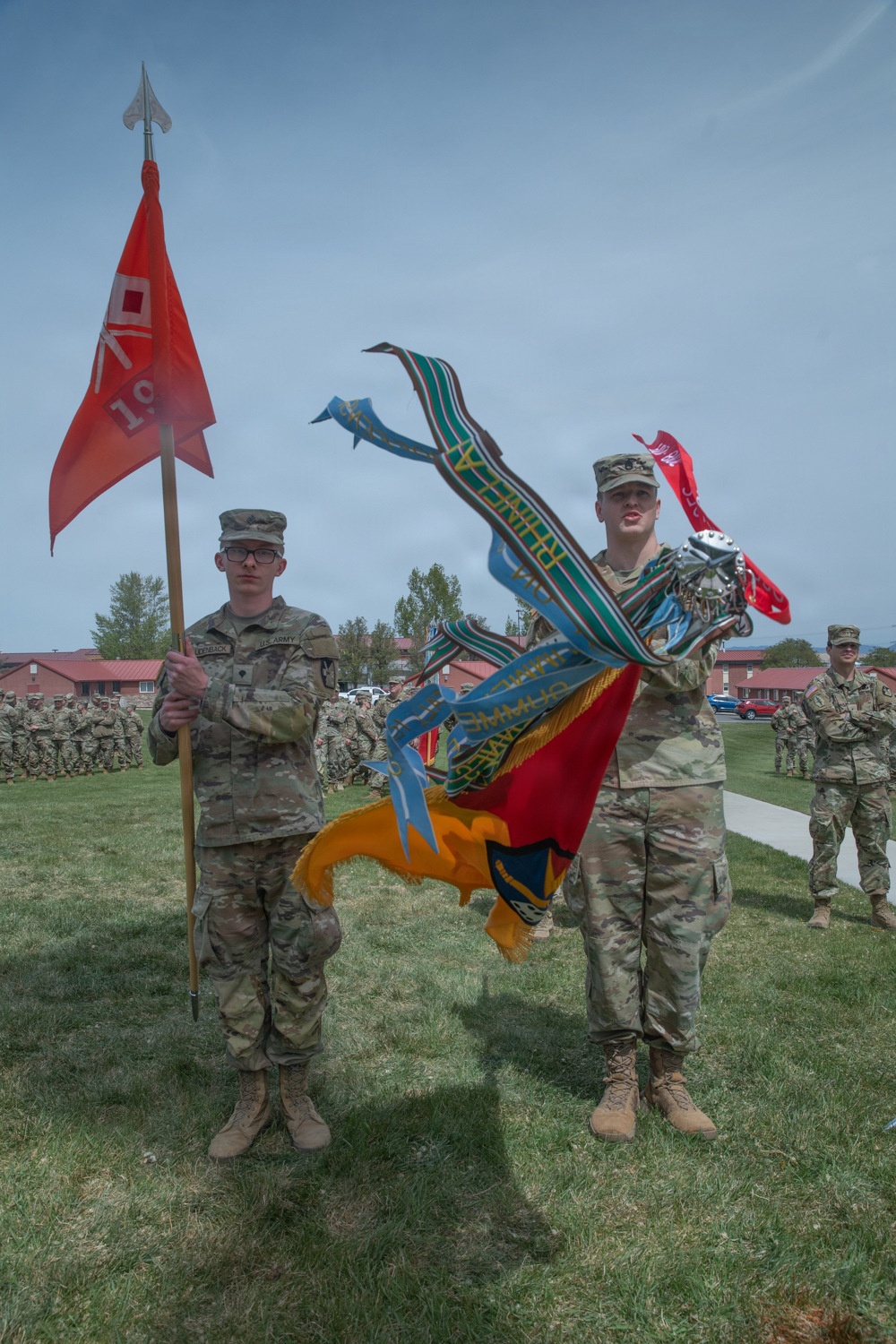 Lt. Col. Jeremy Williams assumes command of 65th Field Artillery Brigade
