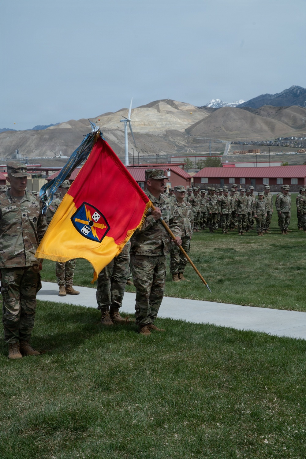 Lt. Col. Jeremy Williams assumes command of 65th Field Artillery Brigade