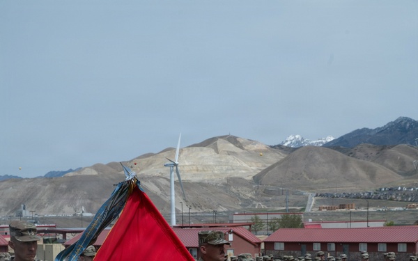 Lt. Col. Jeremy Williams assumes command of 65th Field Artillery Brigade