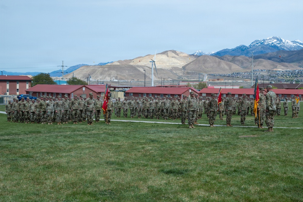 Lt. Col. Jeremy Williams assumes command of 65th Field Artillery Brigade