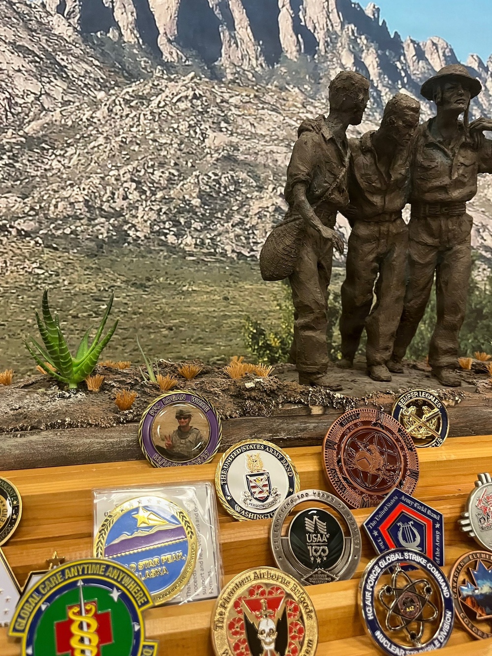 United States Army Field Band Soldiers participate in the 2026 Bataan Memorial Death March