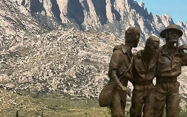 United States Army Field Band Soldiers participate in the 2026 Bataan Memorial Death March