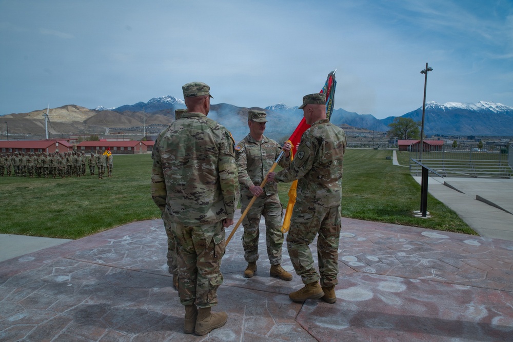 Lt. Col. Jeremy Williams assumes command of 65th Field Artillery Brigade