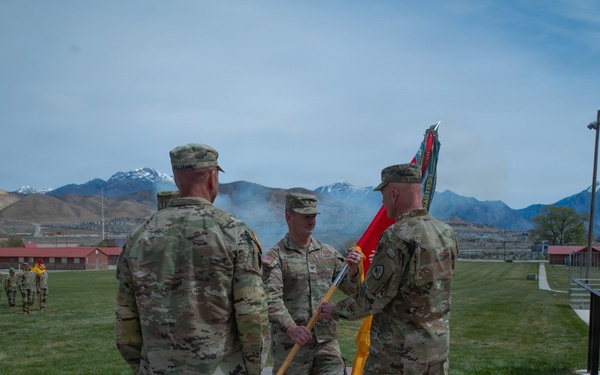 Lt. Col. Jeremy Williams assumes command of 65th Field Artillery Brigade