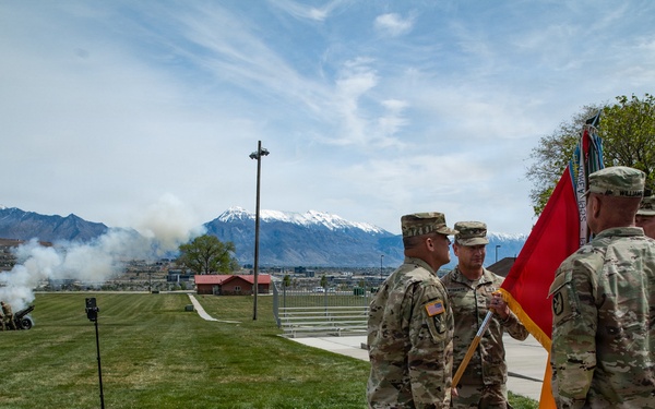 Lt. Col. Jeremy Williams assumes command of 65th Field Artillery Brigade