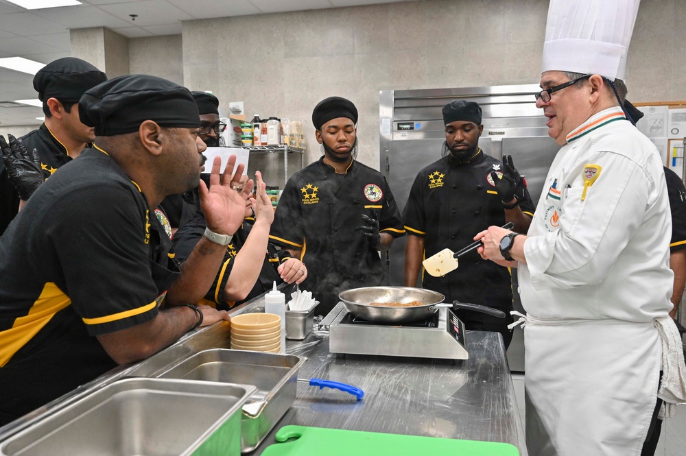 Culinary Institute of America Chef Trains NCBC Culinary Specialists