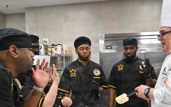 Culinary Institute of America Chef Trains NCBC Culinary Specialists
