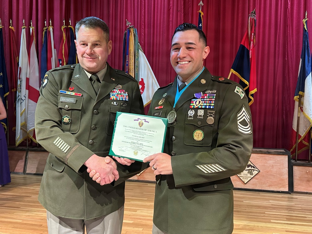 Fort Carson Soldier receives second Purple Heart