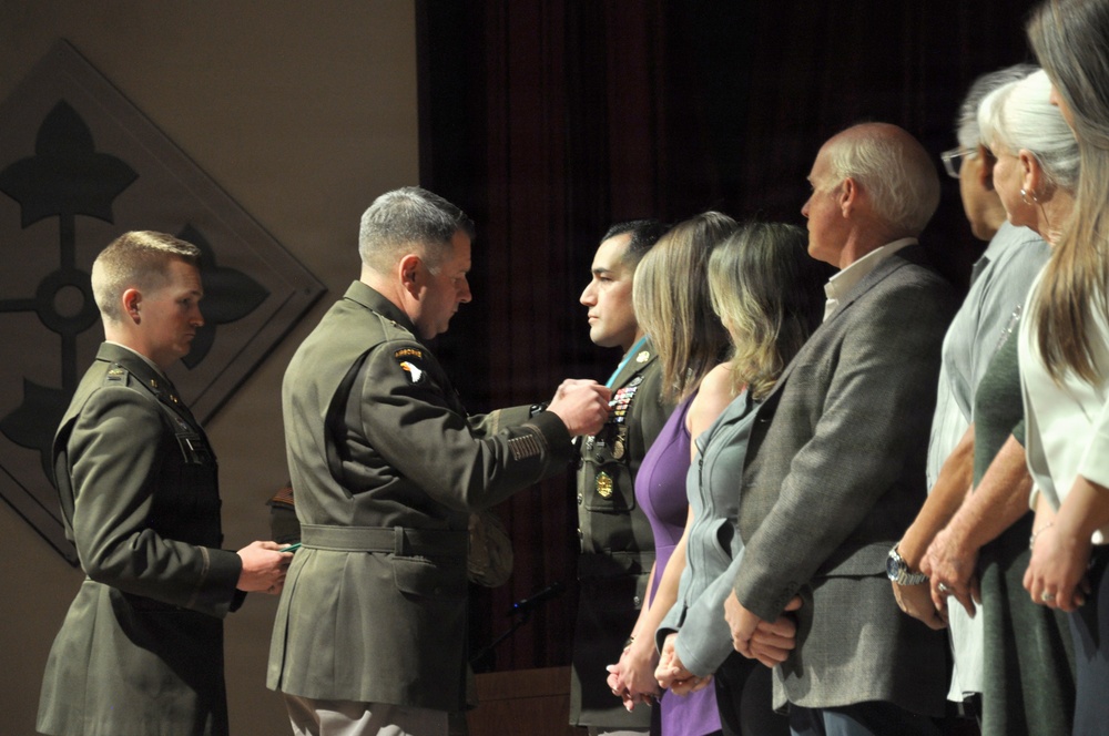 Fort Carson Soldier receives second Purple Heart
