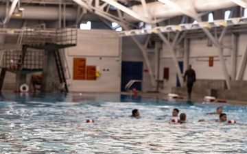 Headquarters and Service Battalion Swim Qualification