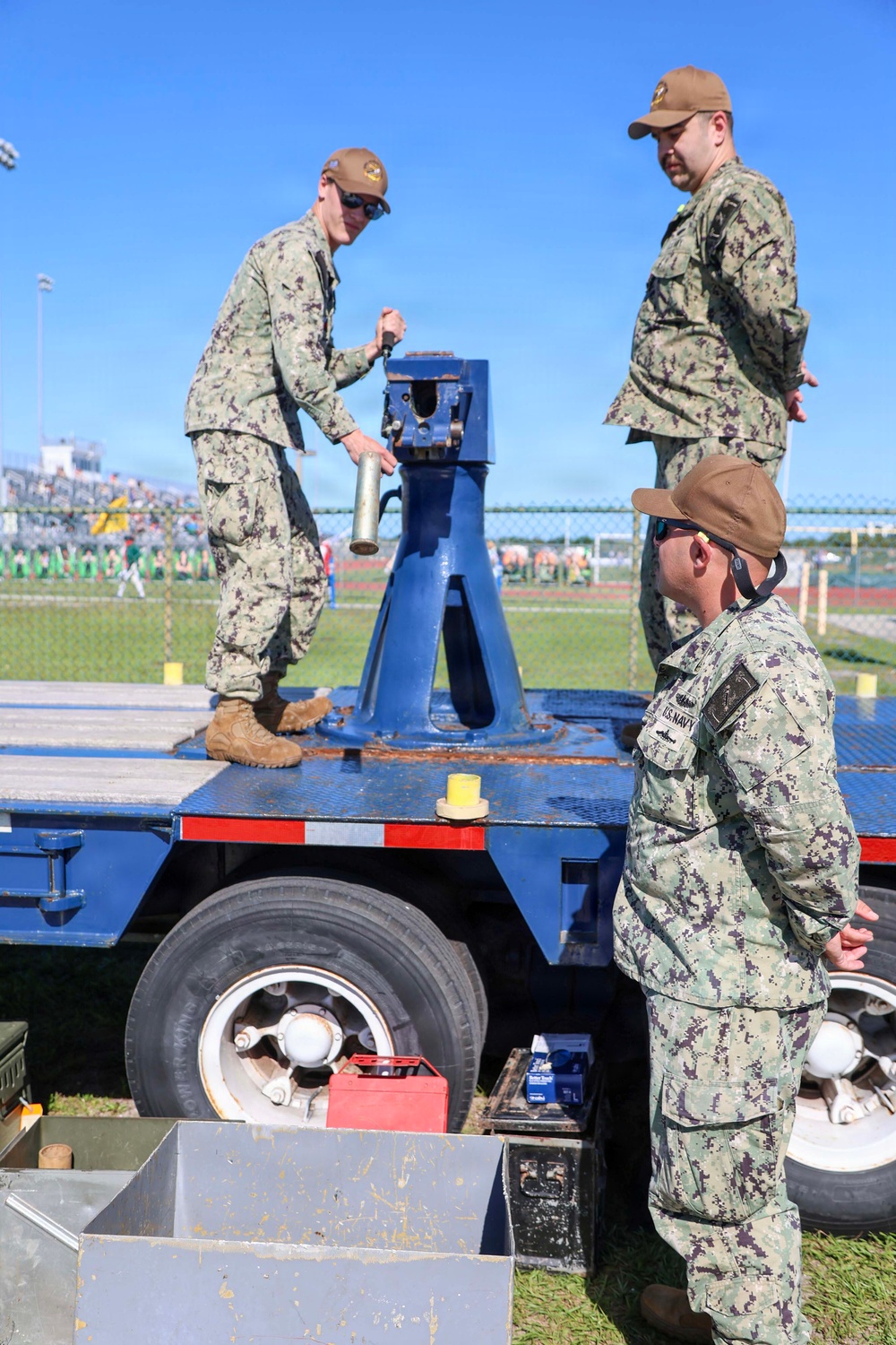 NOTU's 40-mm Saluting Battery (17 April 2026)