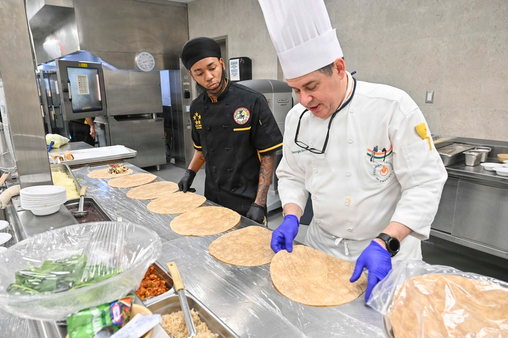 Culinary Institute of America Chef Trains NCBC Culinary Specialists