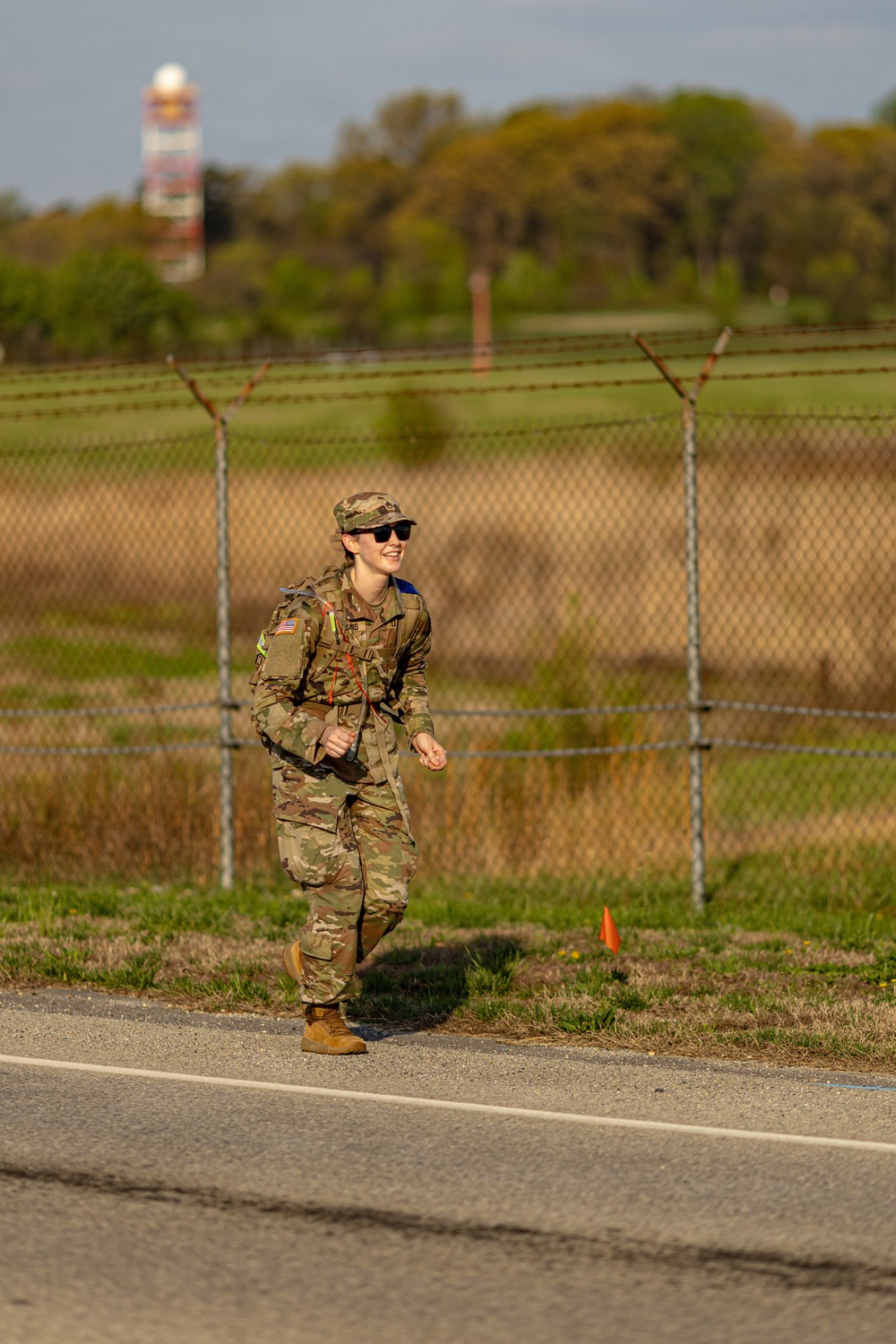 United States Army Field Band Soldiers participate in the Norwegian Foot March