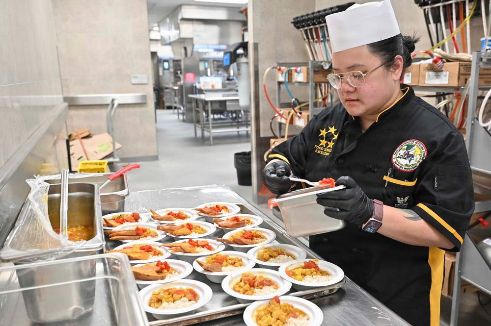 Culinary Institute of America Chef Trains NCBC Culinary Specialists