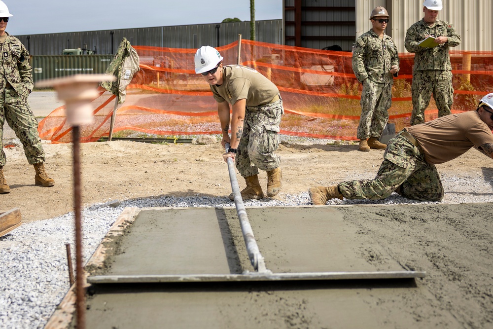 NMCB 133 Builds a Storage Facility