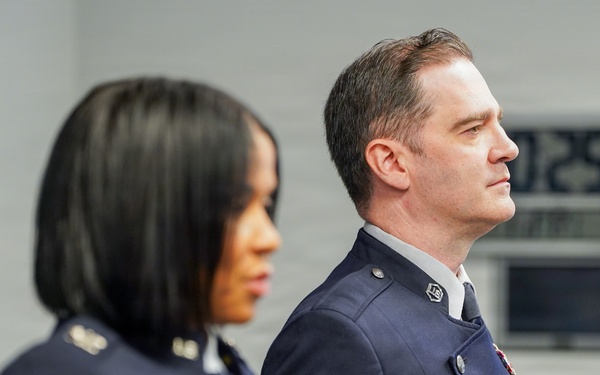 Space Delta 13 Welcomes Chief Master Sgt. Van Mill at Assumption of Responsibility Ceremony