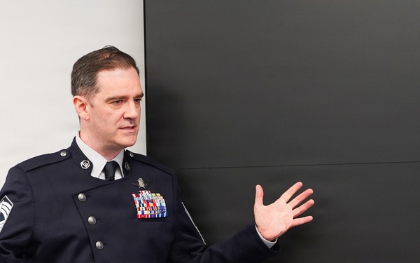 Space Delta 13 Welcomes Chief Master Sgt. Van Mill at Assumption of Responsibility Ceremony