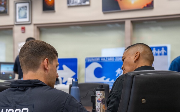 Saipan Emergency Operations Center Responds to Sinlaku