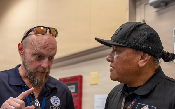 Saipan Emergency Operations Center Responds to Sinlaku