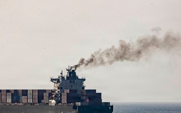 U.S. Forces Patrol Arabian Sea near M/V Touska