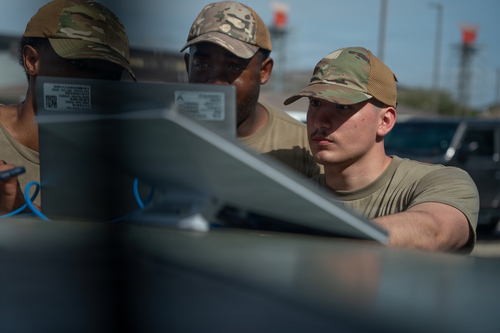 36th Aeromedical Evacuation Squadron sharpens communications edge